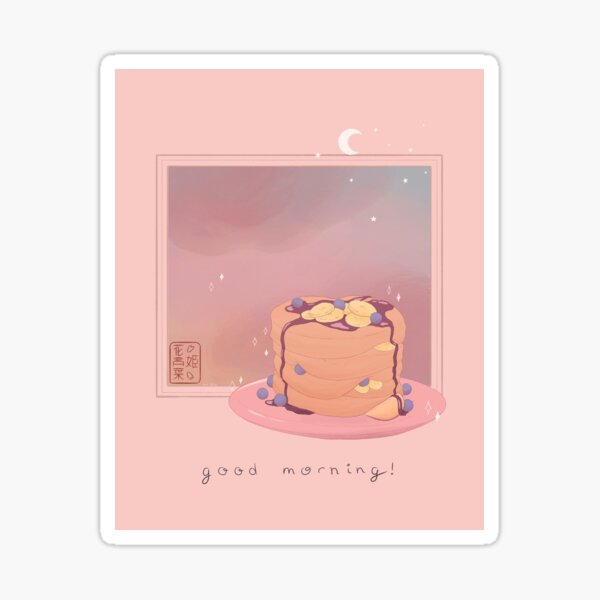 Morning Sticker