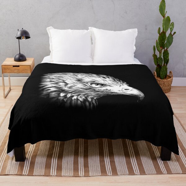 Item preview, Golden Eagle Portrait (dark background) designed and sold by MMMSdesigns.