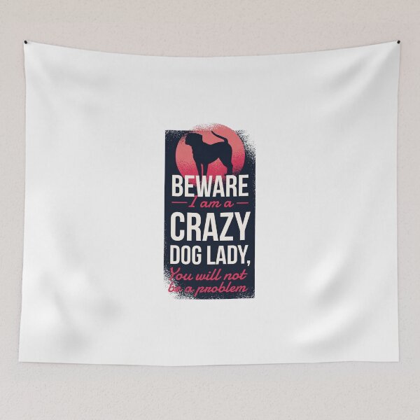 Item preview, The crazy dog lady designed and sold by Chrizz1990.