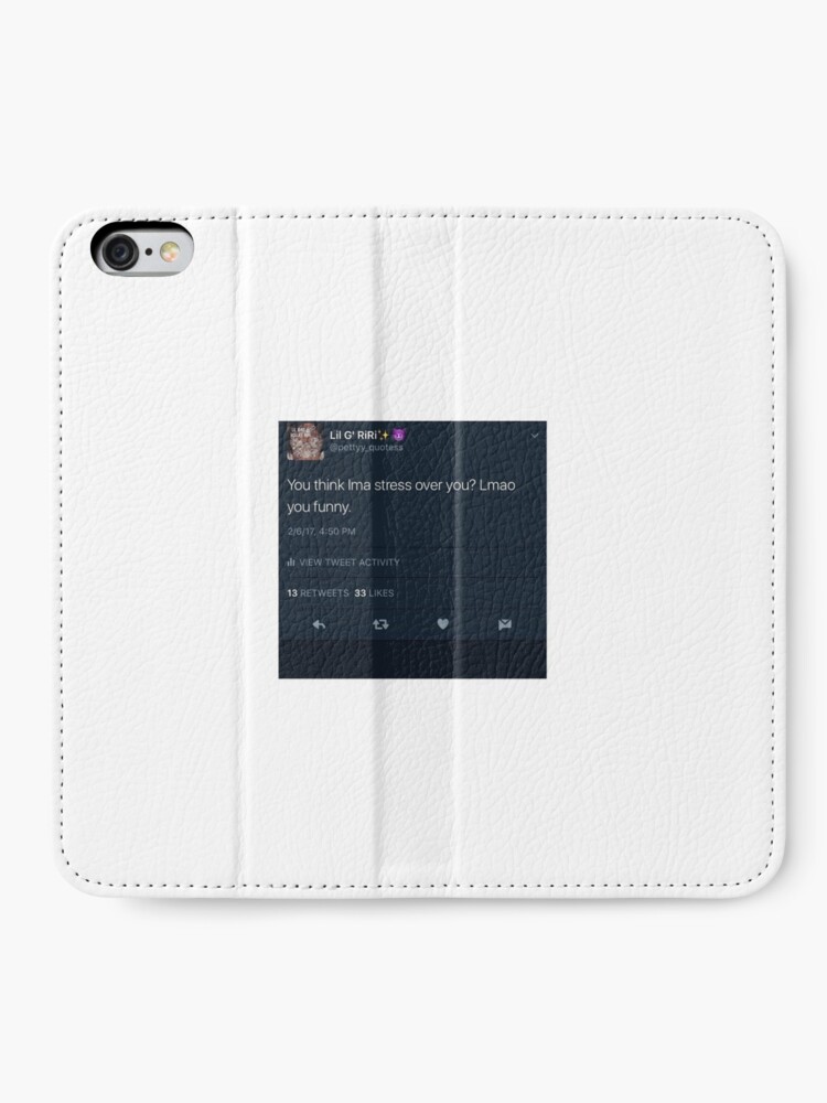 Twitter Quotes Iphone Wallet By Aurelieactingup Redbubble