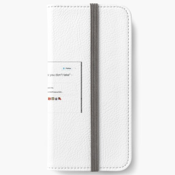 Twitter Quotes Iphone Wallet By Aurelieactingup Redbubble