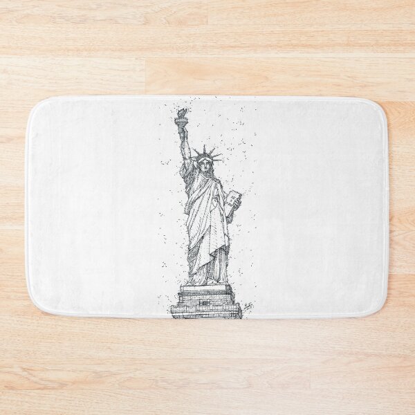 Item preview, STATUE OF LIBERTY - ink painting designed and sold by lautir.