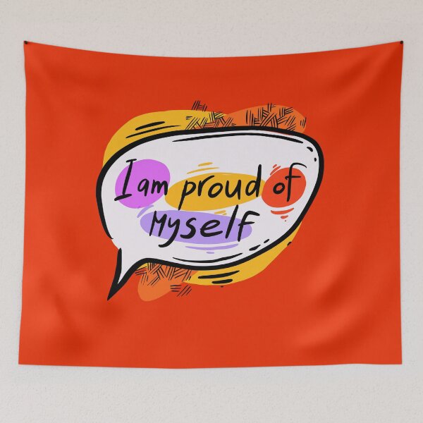 Item preview, I am proud of myself - positive Affirmation Will Change Your Life designed and sold by rafo.