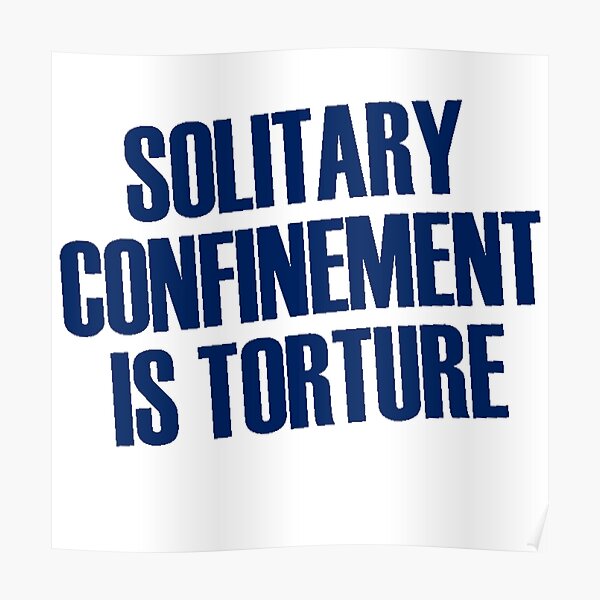 Solitario es tortura Póster