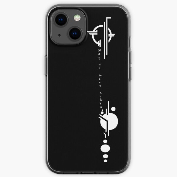 Weißes Lexa Tattoo iPhone Flexible Hülle