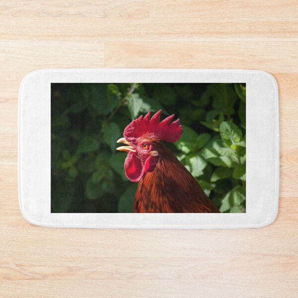 Item preview, Red cockerel with open beak. designed and sold by LindaCooke.