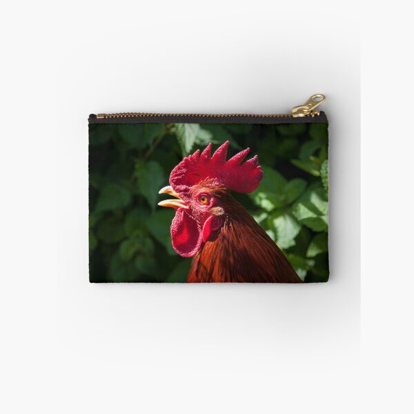 Item preview, Red cockerel with open beak. designed and sold by LindaCooke.