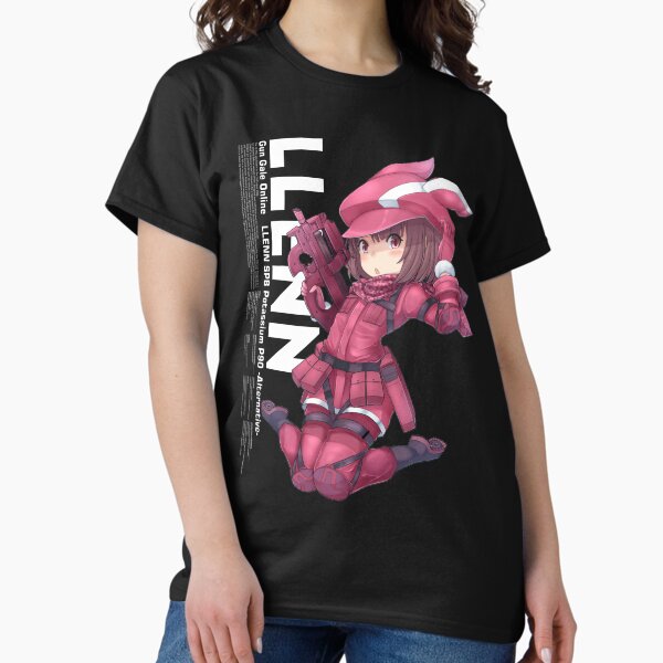 Vista previa del artículo con la obra «GGO - LLENN [Fondo negro]», diseñado y vendido por kuronekozero.