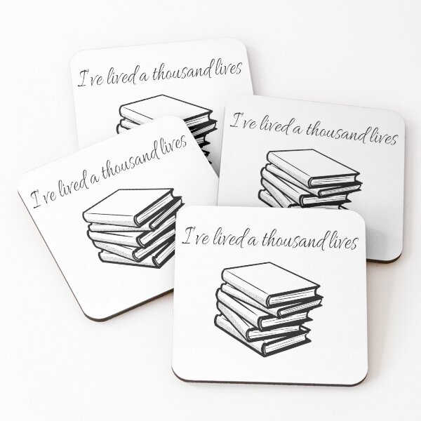 Item preview, I've lived a thousand lives Books designed and sold by livianasgifts.