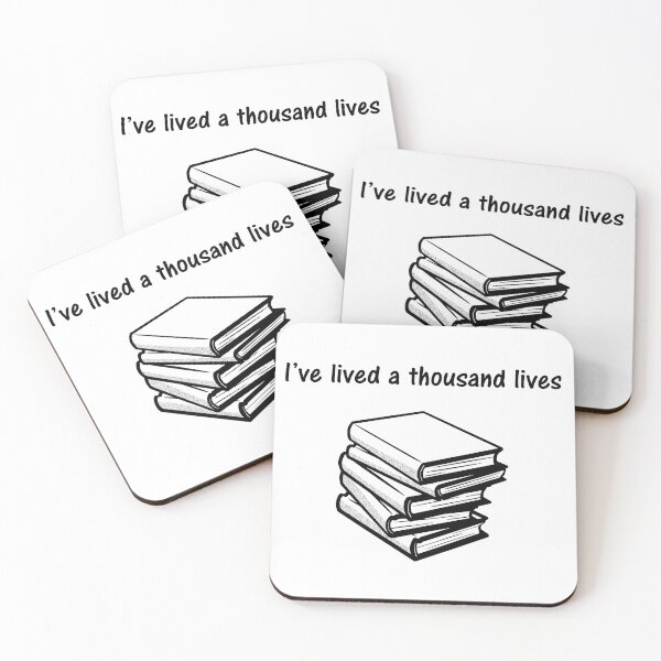 Item preview, I've lived a thousand lives Books designed and sold by livianasgifts.