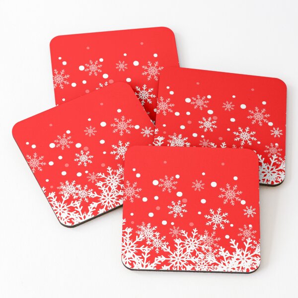 Item preview, Snow Red Background designed and sold by Sharon Schwalbe.