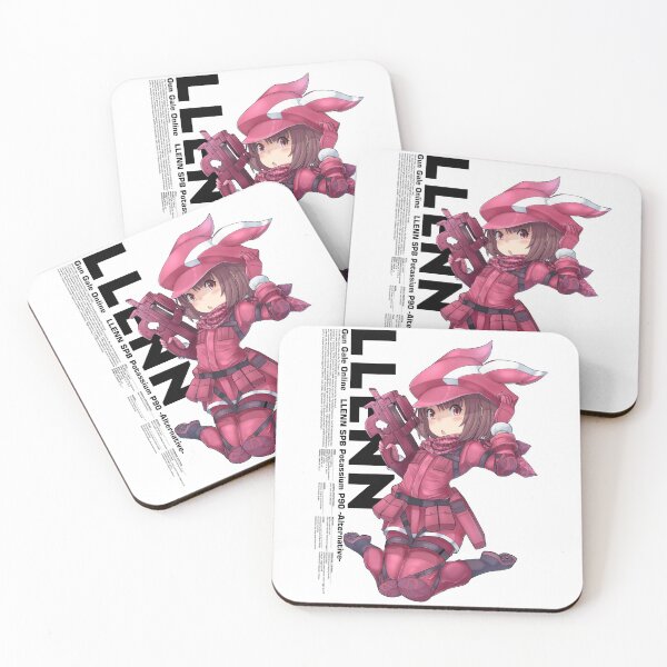 Item preview, GGO - LLENN [White Background] designed and sold by kuronekozero.