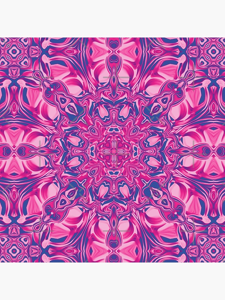 Liquefied Flow VI - Candy Pink by ifourdezign