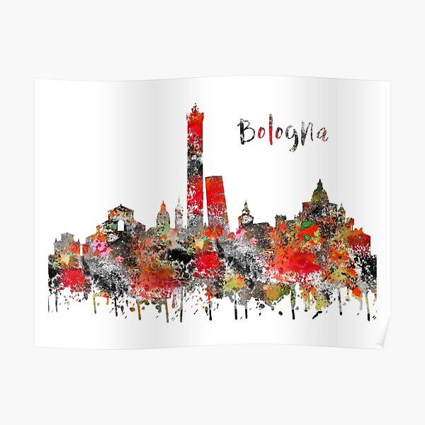 "Bologna" Poster for Sale by Rosaliartbook Redbubble