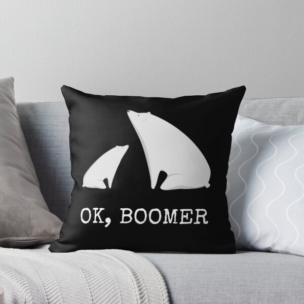 Item preview, Ok Boomer Meme Millennials Gen Z Funny Christmas Polar Bear designed and sold by r-silver.