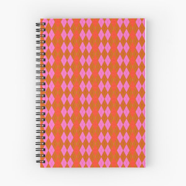 Item preview, Argyle Diamonds Vivid Orange Lavender designed and sold by PageDesigns.