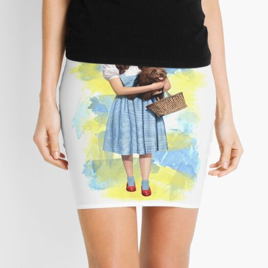 Dorothy Gale watercolors Mini Skirt