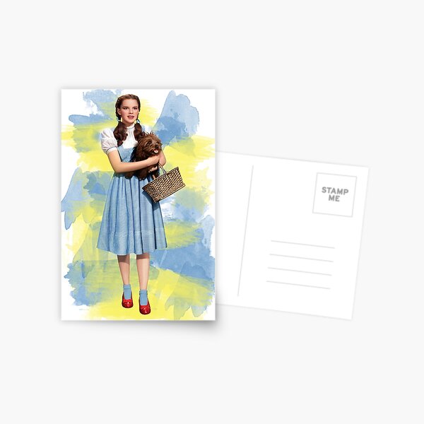 Dorothy Gale watercolors Postcard