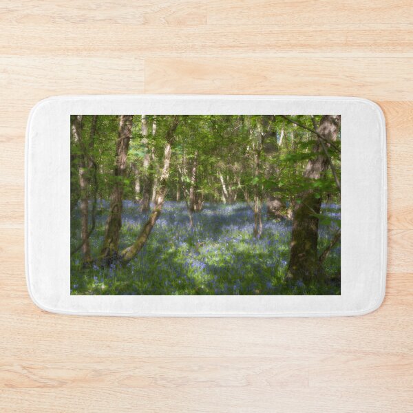 Item preview, Soft English Bluebells and Silver Birches designed and sold by LindaCooke.