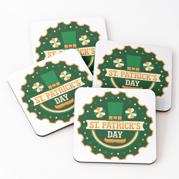 Item preview, St Patrick's Day Modern Shamrock Green Irish designed and sold by livianasgifts.