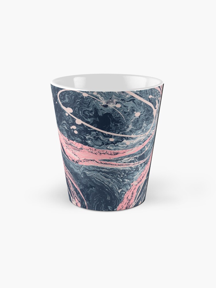 Alternate view of Fluid painting snake lair kaleidoscope dark Coffee Mug