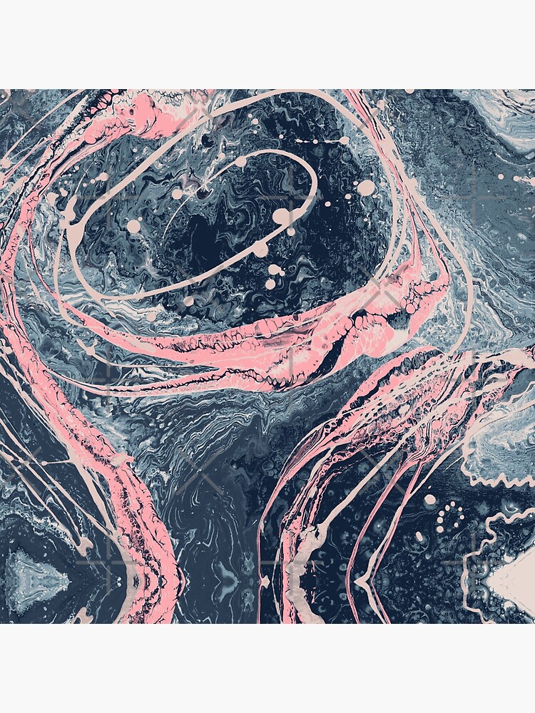 Fluid painting snake lair kaleidoscope dark by nobelbunt