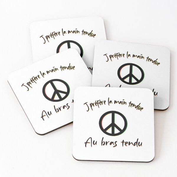 Aperçu de l'œuvre Peace - Je préfère la main tendue au bras tendu créée et vendue par JorrieFKL.