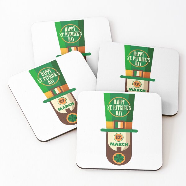 Item preview, St Patrick's Day Modern Shamrock Green Irish designed and sold by livianasgifts.