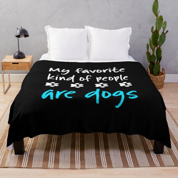Item preview, Dog Lover Quote Funny Favorite People Paw Print Canine Love design designed and sold by CreatedByHeidi.