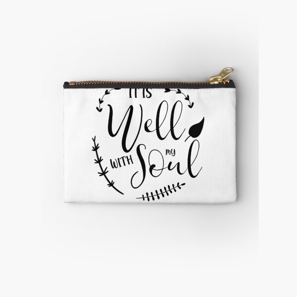 Item preview, It is well with my soul Christian Bible Verse Typography designed and sold by kristinedesigns.