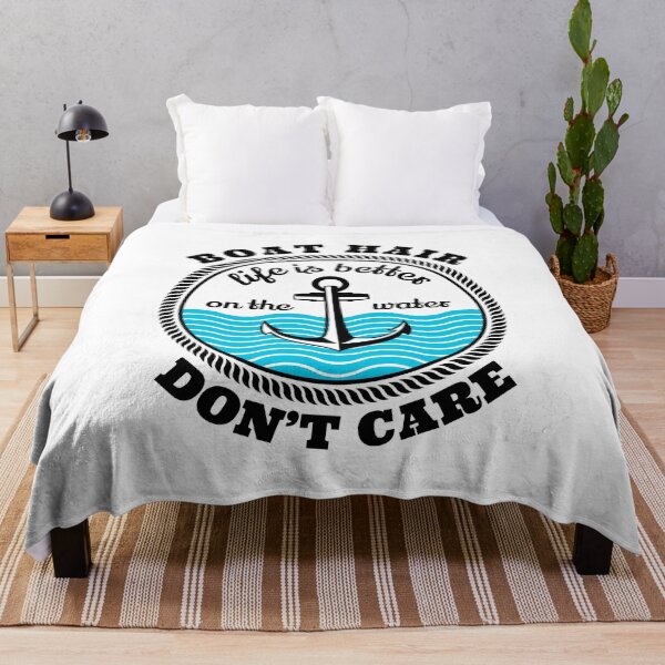 Item preview, Summer Saying Boat Hair Don't Care Anchor Water Cruise Ocean design designed and sold by CreatedByHeidi.