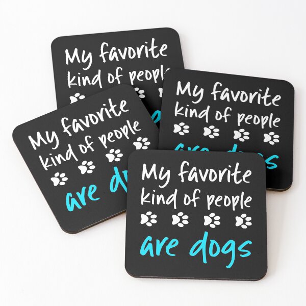 Item preview, Dog Lover Quote Funny Favorite People Paw Print Canine Love design designed and sold by CreatedByHeidi.