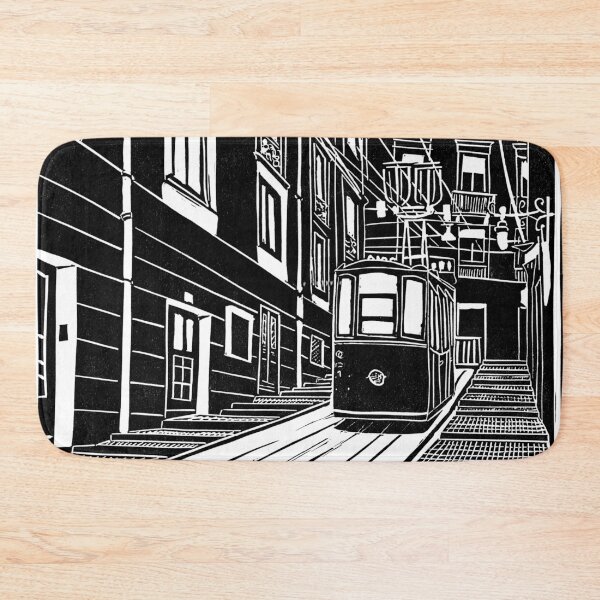 Item preview, Lisbon - Ascensor Da Bica designed and sold by BiancaGreen.