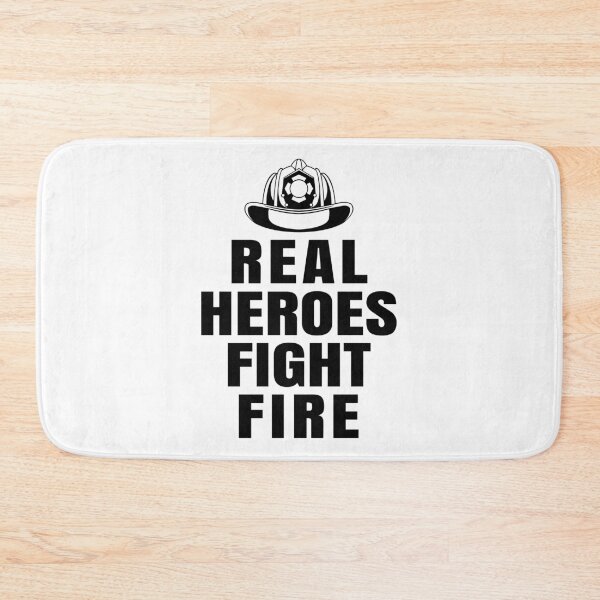 Item preview, Real Heroes Fight Fire designed and sold by RicardoPeragua.