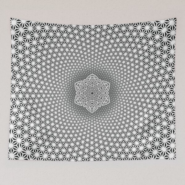 Item preview, asanoha fractal designed and sold by silvercordchop.