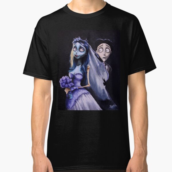 Corpse Bride Animated Romance Movie Burton Poster Women/'s T-Shirt Tee
