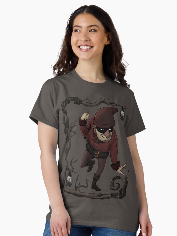Thumbnail 2 of 7, Classic T-Shirt, The Highway Man designed and sold by Akrisconcept.