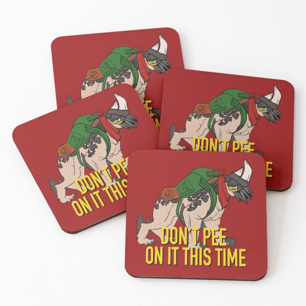 Don’t pee on it this time Coasters (Set of 4)