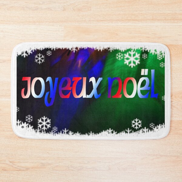 Item preview, Merry Christmas & Joyeux Noel! designed and sold by Frankie Doodles!.