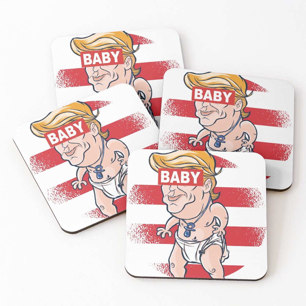 Item preview, Coasters (Set of 4) designed and sold by RuckusStudios.