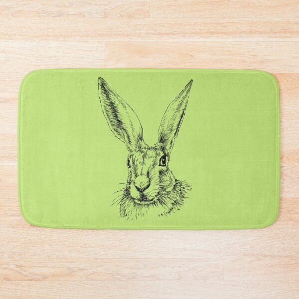 Item preview, Hare Animal Portrait (bright background) designed and sold by MMMSdesigns.