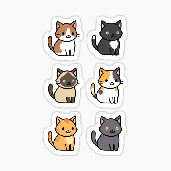 Katzen Sticker