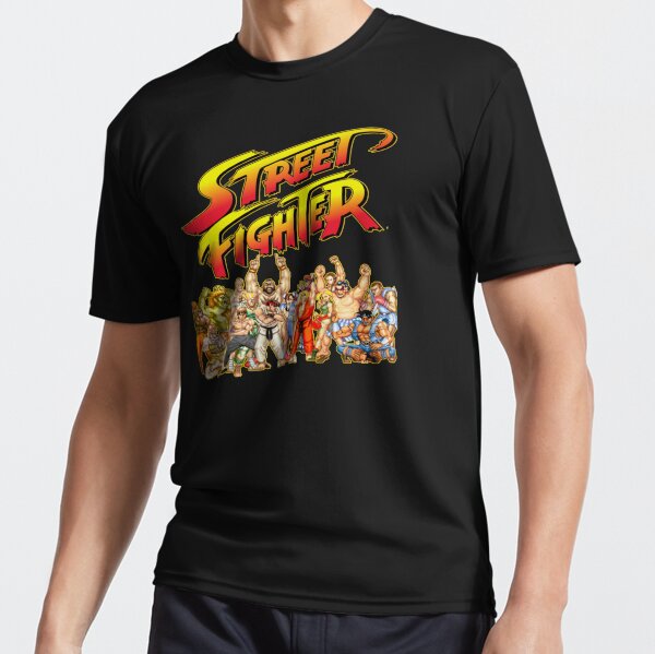 Street Fighter retro game Active T-Shirt