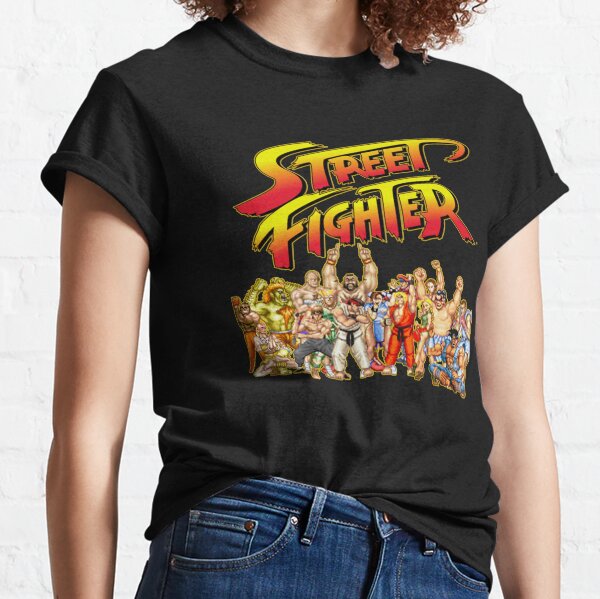 Street Fighter  retro game Classic T-Shirt