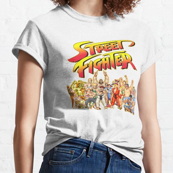 Jeu rétro Street Fighter T-shirt classique