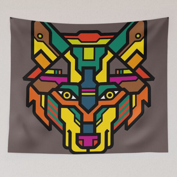 Item preview, Wolf designed and sold by 2BROS Creative.