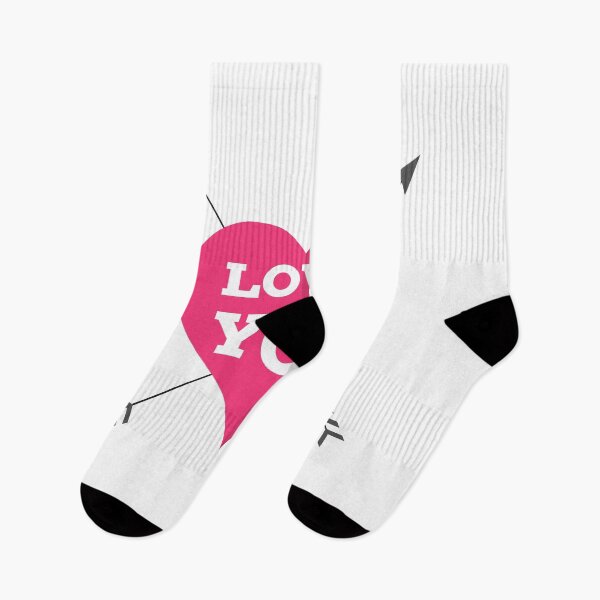 Item preview, Love You Pink Heart Love Valentine's Day designed and sold by livianasgifts.