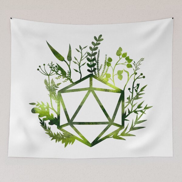 Item preview, Dice and Plants designed and sold by Cute-Nerds.