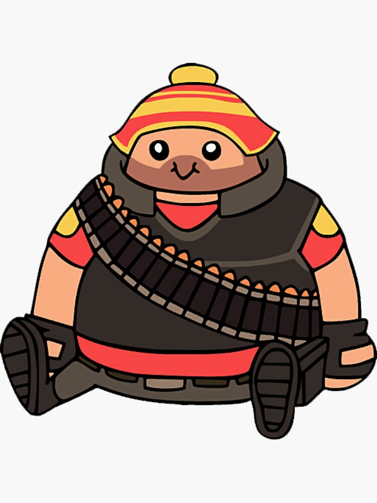 Tf2 Heavy Sticker For Sale By Caspersonnn Redbubble 3932