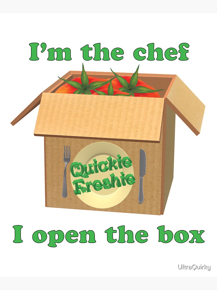 Boxed Meals. Cooking in the 21st Century. by UltraQuirky